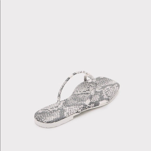 NIB DOLCE VITA SZ7.5 Stone Snake print Stella Sand - Picture 2 of 12